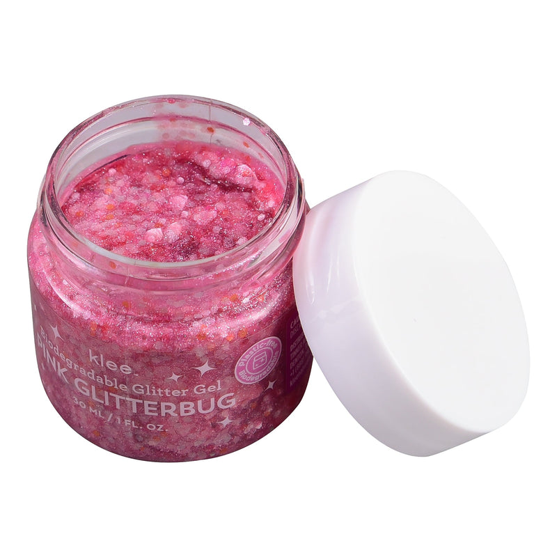 Pink Glitterbug - Klee Bioglitter Gel, 1 fl. oz.