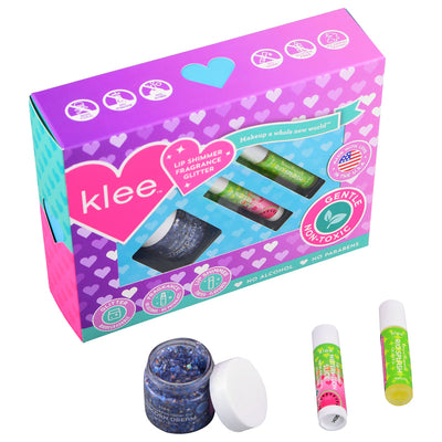 Inside Out - Bioglitter, Roll-On Fragrance and Lip Shimmer Set