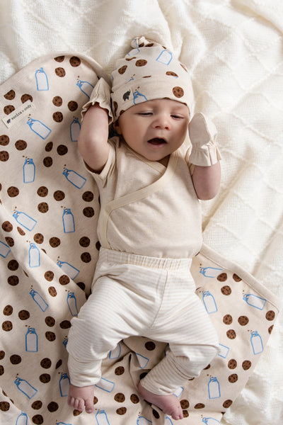 Coming Home Baby Blanket - Cookies + Milk