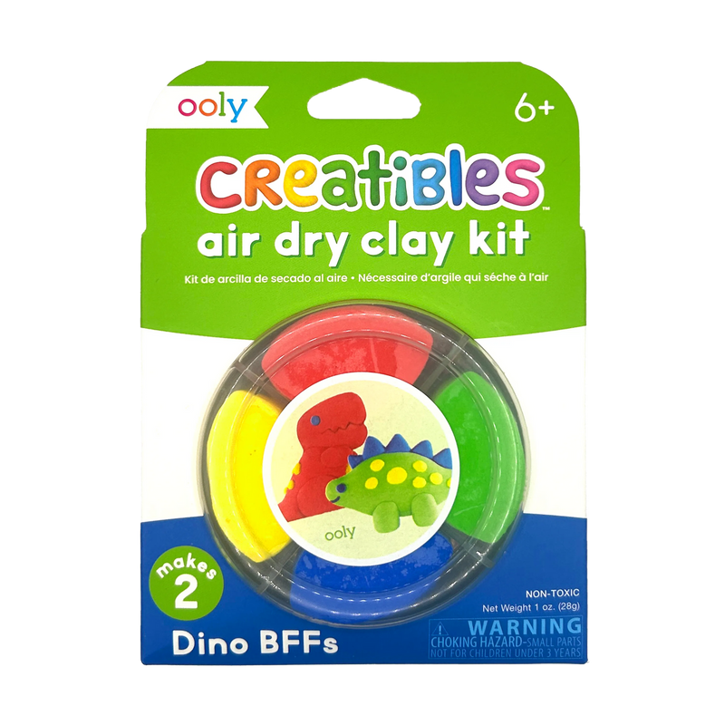 Creatibles Mini Air Dry Clay Kit - Dino BFFs