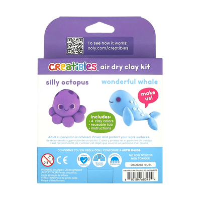 Creatibles Mini Air Dry Clay Kit - Ocean BFFs