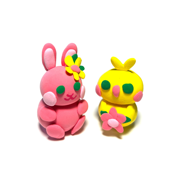 Creatibles Mini Air Dry Clay BFFs Kit--Garden Pals
