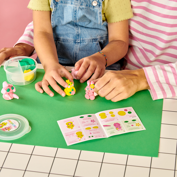 Creatibles Mini Air Dry Clay BFFs Kit--Garden Pals