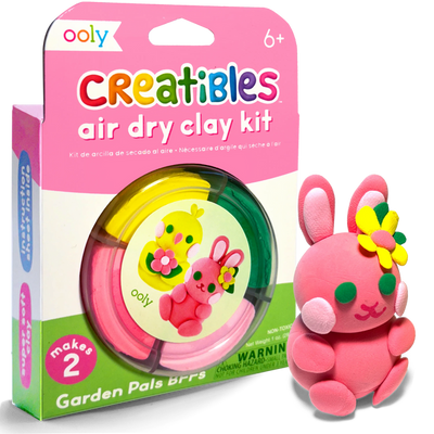 Creatibles Mini Air Dry Clay BFFs Kit--Garden Pals