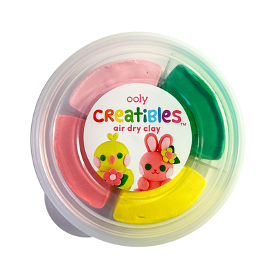 Creatibles Mini Air Dry Clay BFFs Kit--Garden Pals