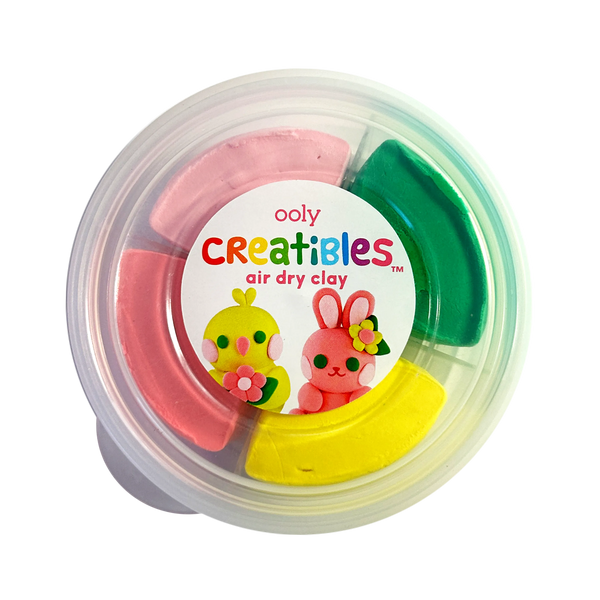 Creatibles Mini Air Dry Clay BFFs Kit--Garden Pals