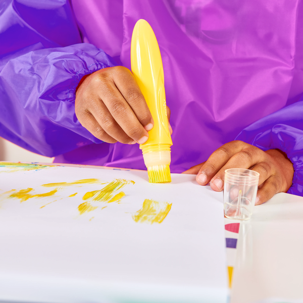 Easy Squeezy:  Squeezable Poster Paint Brushes (set of 6)