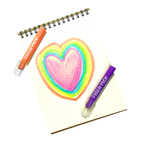 Fresh Pick:  Apple Scented Gel Crayons (set of 6)