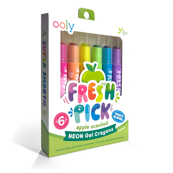 Fresh Pick:  Apple Scented Gel Crayons (set of 6)