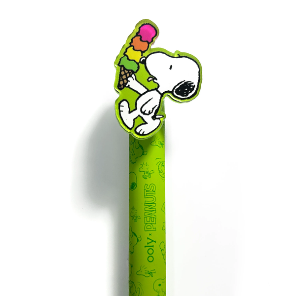 Peanuts Black Ink Retractable Gel Pens (set of 4)