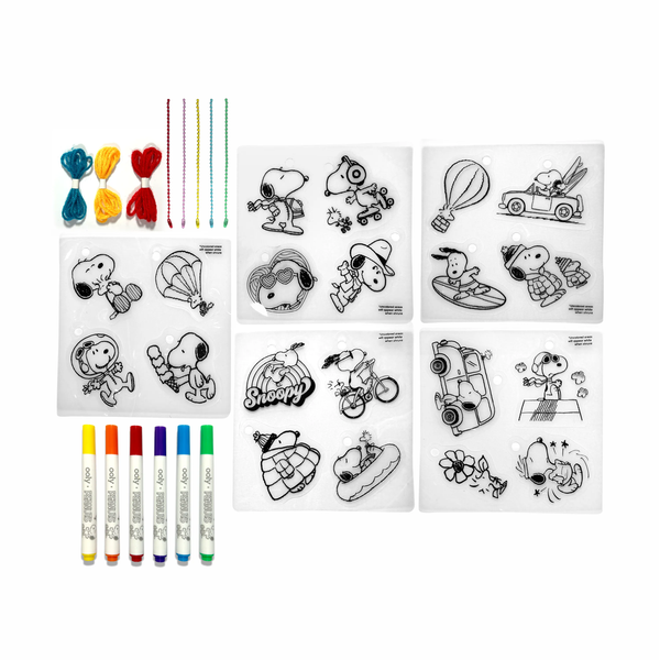 Peanuts DIY Shrink Art Kit and 6 Mini Paint Markers
