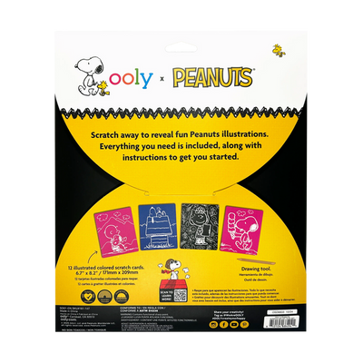 Peanuts Scratch Art Kit