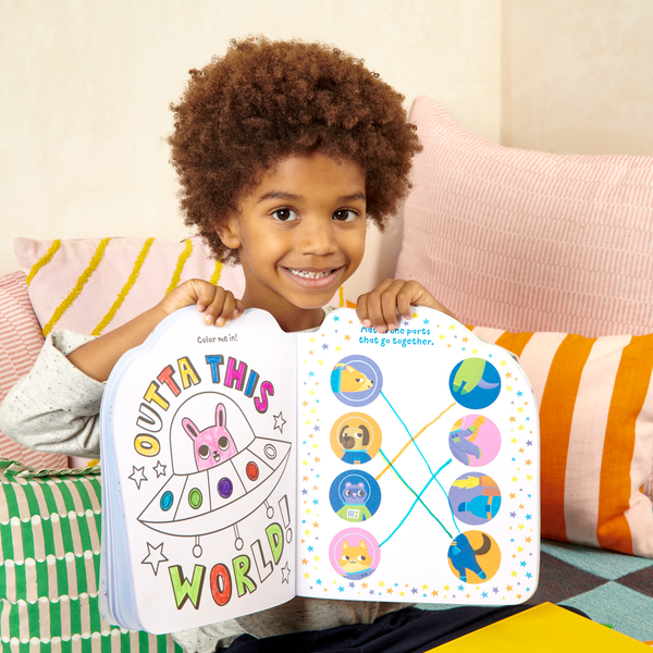 Playful Pages:  Activity Book--Pets in Space