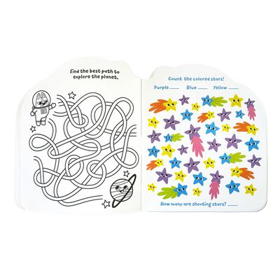 Playful Pages:  Activity Book--Pets in Space
