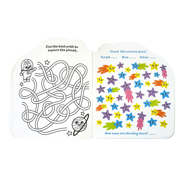 Playful Pages:  Activity Book--Pets in Space