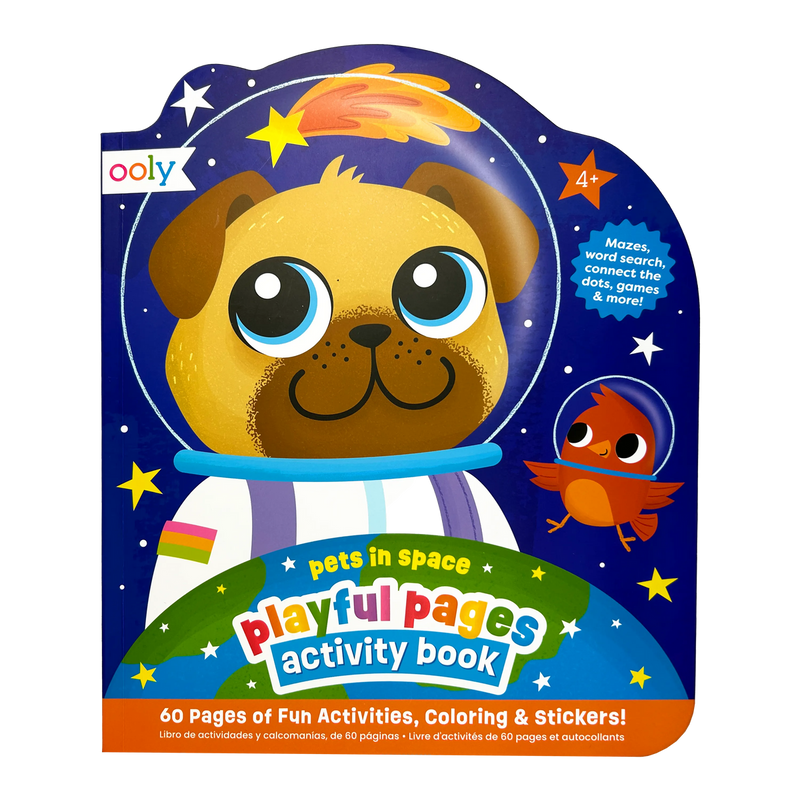 Playful Pages:  Activity Book--Pets in Space