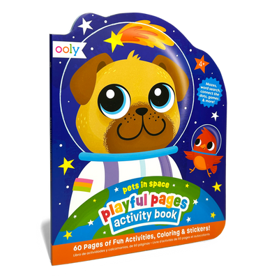 Playful Pages:  Activity Book--Pets in Space