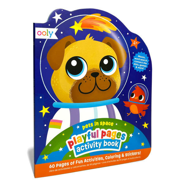 Playful Pages:  Activity Book--Pets in Space