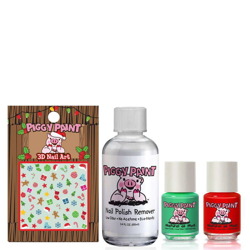 Oh Holly Jolly Gift Set - Kids Non-toxic Nail Polish