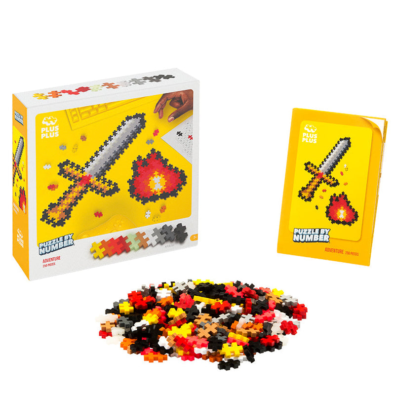 PUZZLE BY NUMBER® - 250 PC ADVENTURE