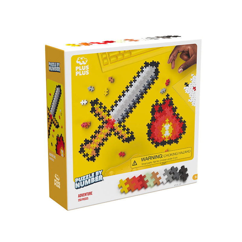 PUZZLE BY NUMBER® - 250 PC ADVENTURE