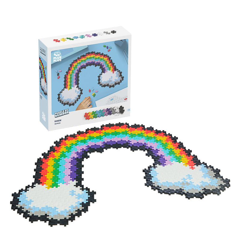 PUZZLE BY NUMBER®- 500 PC RAINBOW