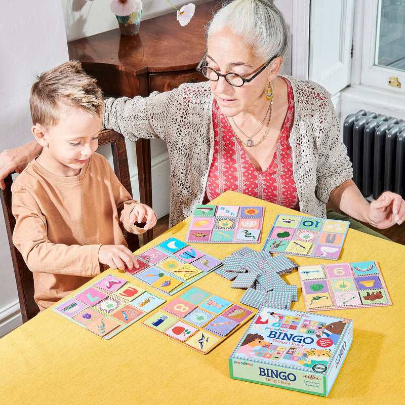 Preschool Bingo - Things I Know