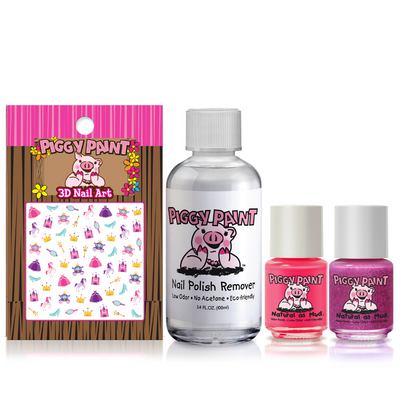 Pretty Princess Gift Set - Kids Non-toxic Nail Polish