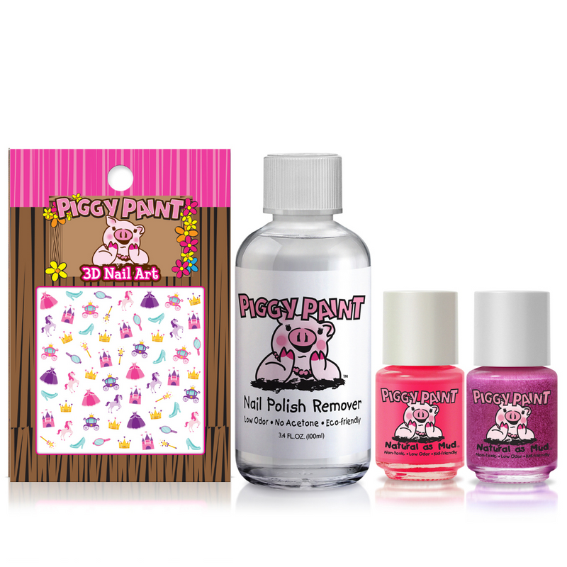 Pretty Princess Gift Set - Kids Non-toxic Nail Polish