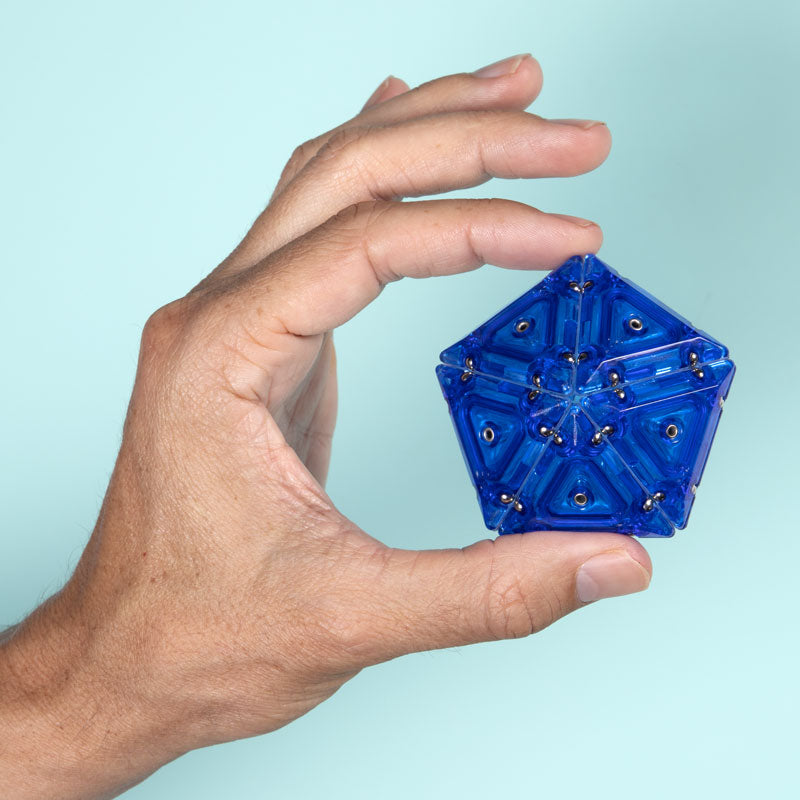 Triangular Pyramid Fidget Geode Magnetic Fidget Pyramid – Flying Pig Toys