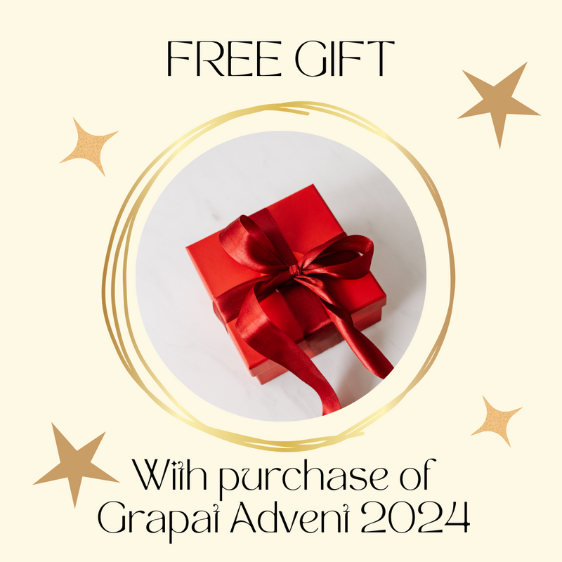 Grapat Advent 2024 Free Mystery Gift with Purchase