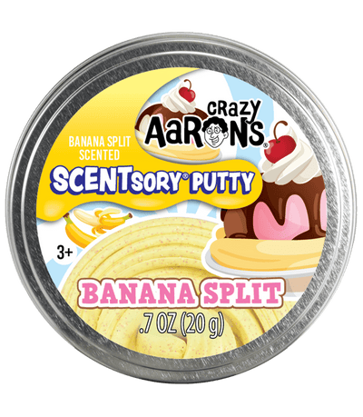 SCENTsory Banana Split Thinking Putty