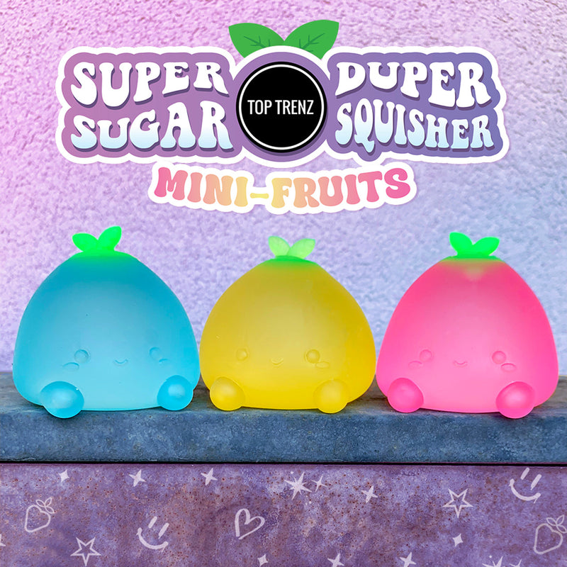 Super Duper Sugar Squisher - Mini Fruit 2 Pack