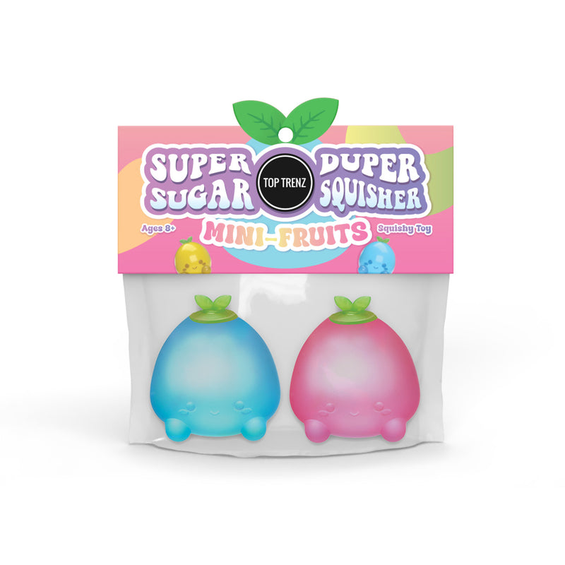 Super Duper Sugar Squisher - Mini Fruit 2 Pack