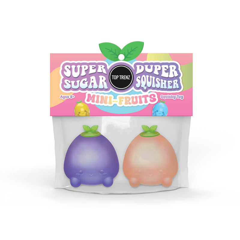 Super Duper Sugar Squisher - Mini Fruit 2 Pack