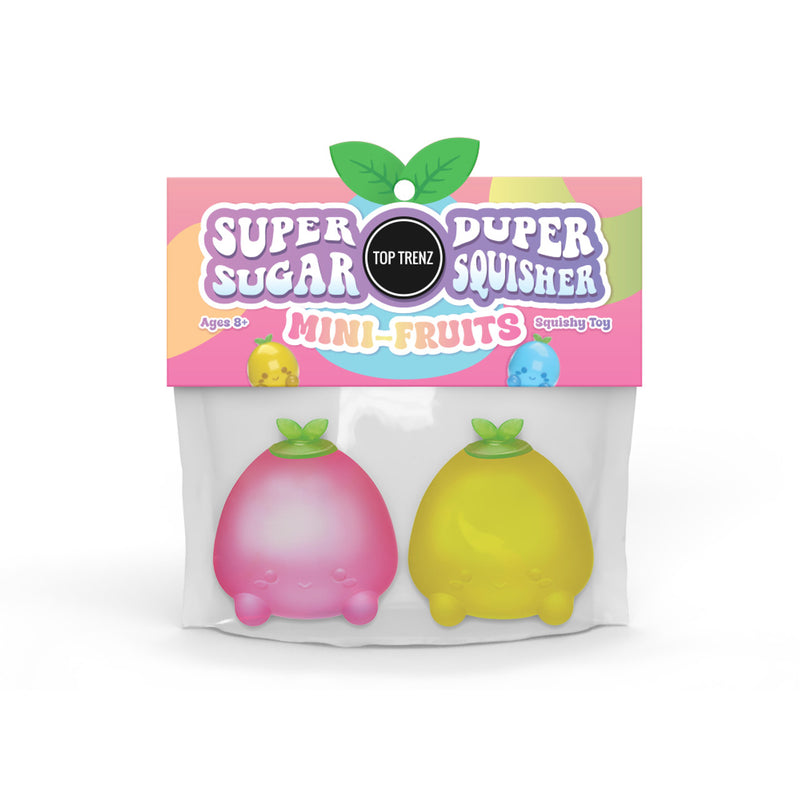 Super Duper Sugar Squisher - Mini Fruit 2 Pack