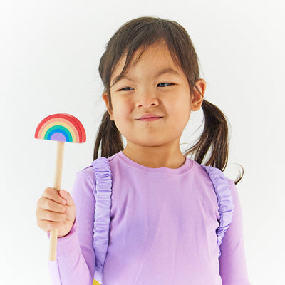 Wooden Rainbow Wand