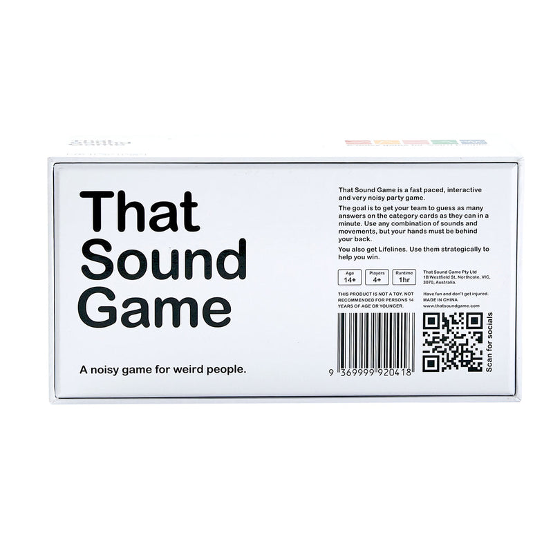 That Sound Game - Main Game