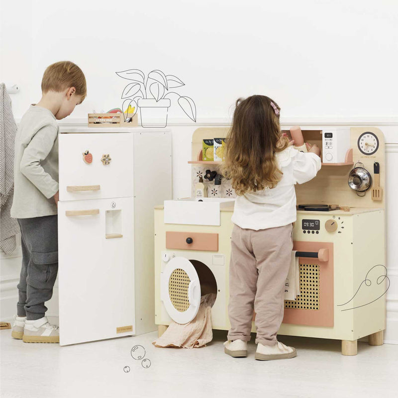 Family Size Wooden Large Play Kitchen