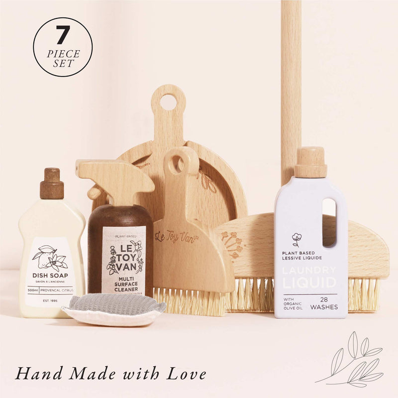 Wooden Cleaning Set