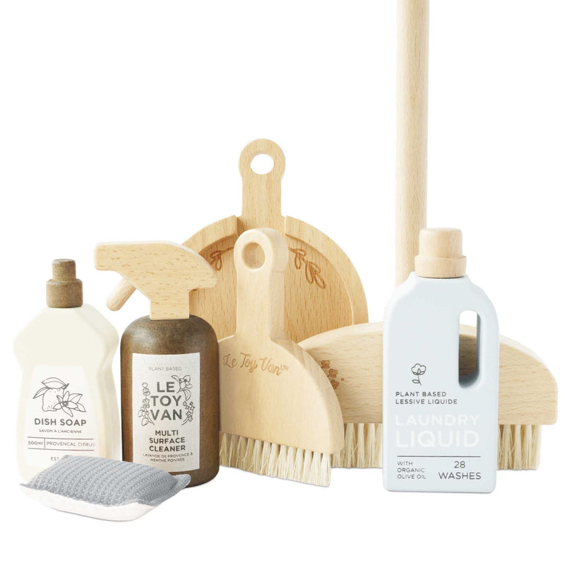 Wooden Cleaning Set