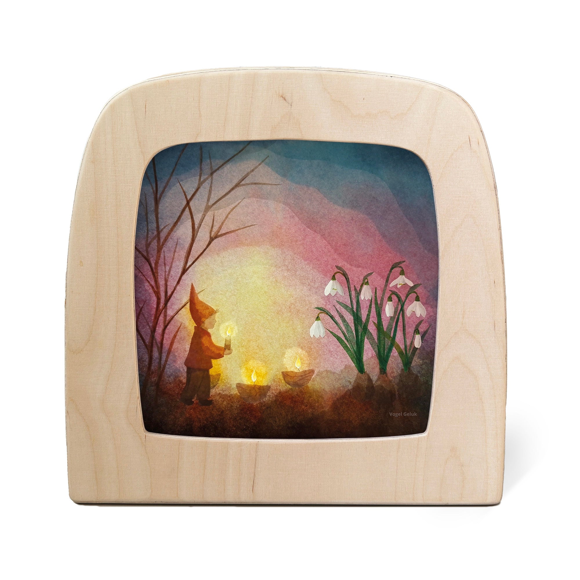 Vogel Geluk silhouette - Kindling Spring – Flying Pig Toys