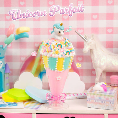 Play & Display Unicorn Parfait Clay Cafe Kit