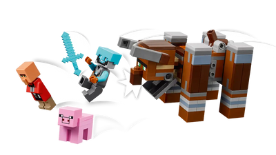Lego Minecraft The Pillager Outpost and Ravager