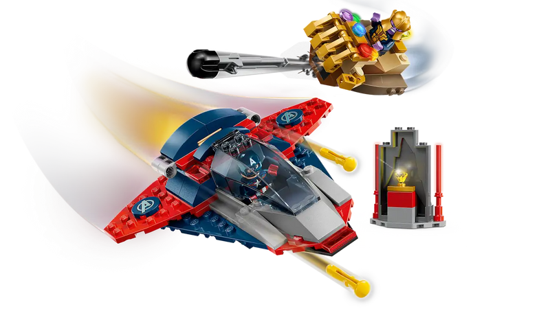 Lego Marvel Captain American vs. Thanos