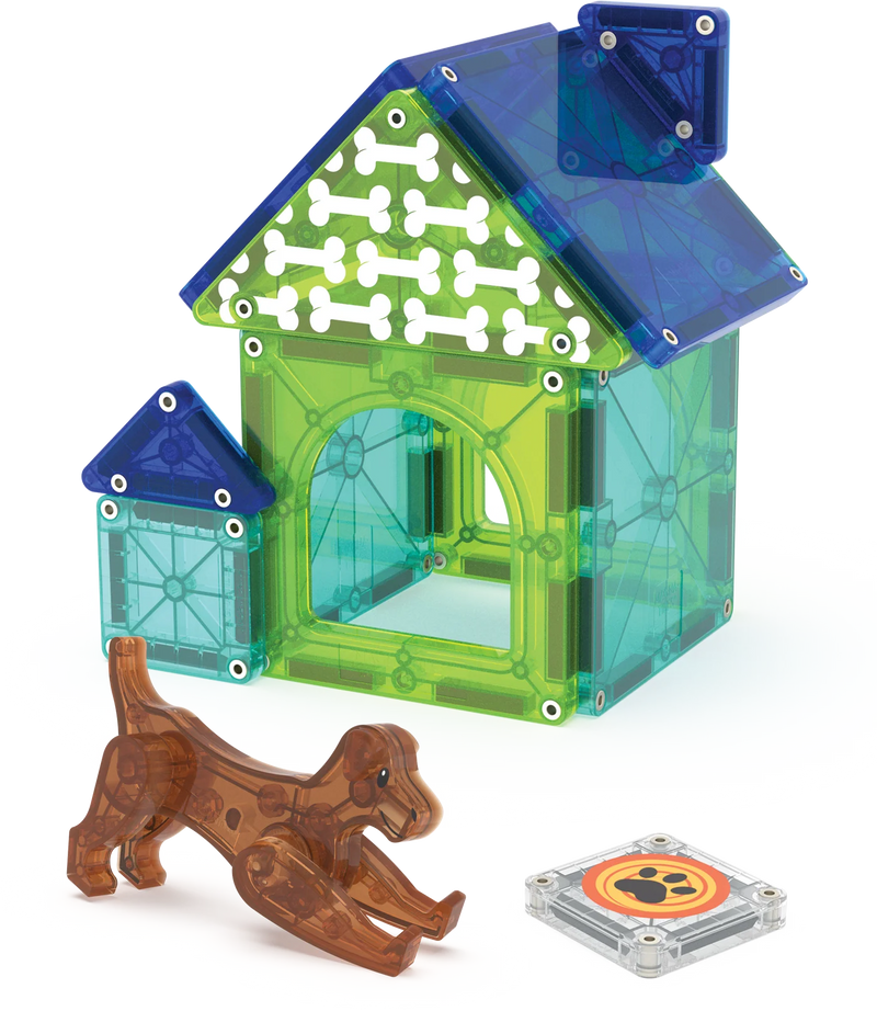Magna Tiles Dog House 13-Piece Set
