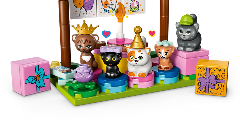 Lego Friends Cat Birthday Part & Tree House