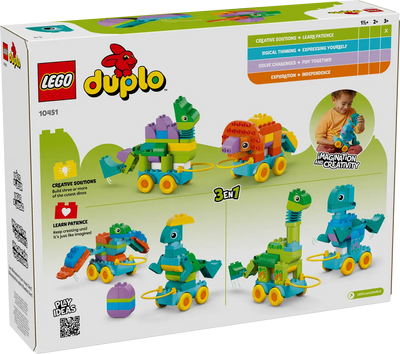 Lego Duplo 3in1 Dinosaurs on Wheels