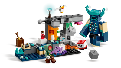 Lego Minecraft The Warden Encounter