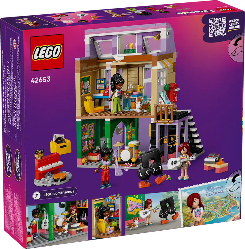 Lego Friends Music Store & Apartment